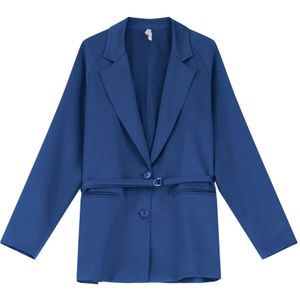 Imperial, Dames, Jassen, Blauw, Maat: S Leer,