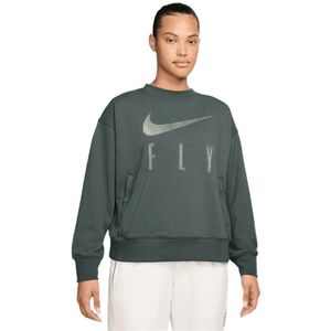 Nike, Dames, Sweatshirts & Hoodies, Groen, Maat: XS Fleece,