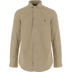 Polo Ralph Lauren - Overhemd - Roestbruin Groen Donkergroen Wit - Lange Mouw - Regular Fit