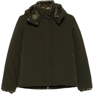 Save The Duck, Dames, Jassen, Groen, Maat: M Leer,