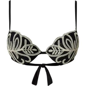 Twinset, Dames, Badkleding, Zwart, Maat: M