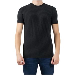 Dsquared2, Heren, Tops, Zwart, Maat: S