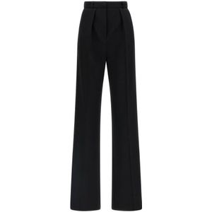 Elisabetta Franchi, Dames, Broeken, Zwart, Maat: XS