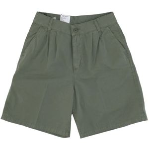 Carhartt Wip, Heren, Korte broeken, Groen, Maat: W28 Katoen,