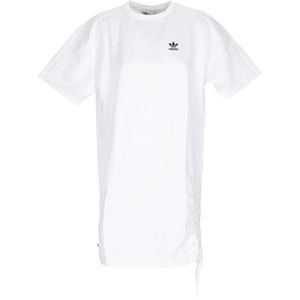 Adidas, Dames, Jurken, Wit, Maat: XL Poliester,