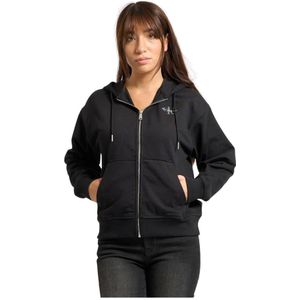 Calvin Klein - Sweatvest - Grijs - Met Ritssluiting en Capuchon