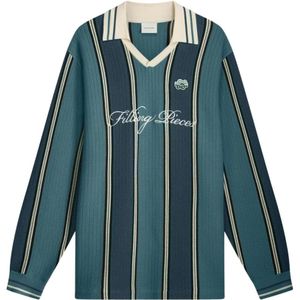 Filling Pieces, Heren, Tops, Groen, Maat: L Jersey,