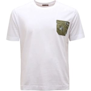 Rosi, Heren, Tops, Wit, Maat: S