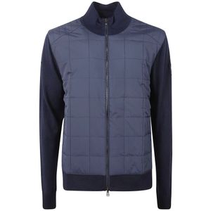 Belstaff, Heren, Jassen, Blauw, Maat: 2XL Wol,