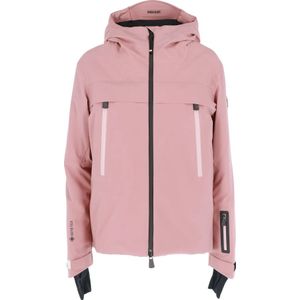 Moncler Stijlvolle Winterjas , Pink , Dames , Maat: L