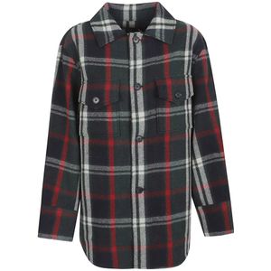 Polo Ralph Lauren, Dames, Blouses & Shirts, Veelkleurig, Maat: XS Wol,