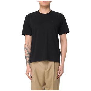 Saint Laurent, Heren, Tops, Zwart, Maat: S