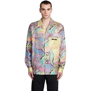 Palm Angels, Heren, Overhemden, Veelkleurig, Maat: M