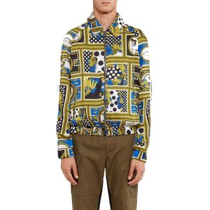 Versus Versace, Heren, Jassen, Veelkleurig, Maat: S Poliester,