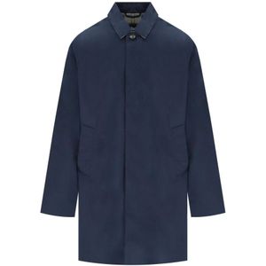 Barbour, Heren, Mantels, Blauw, Maat: S Katoen,