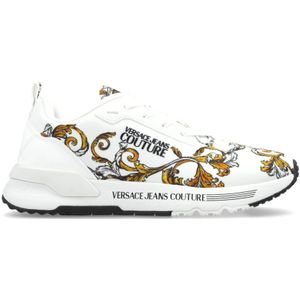 Versace Jeans Couture, Dames, Schoenen, Wit, Maat: 37 EU