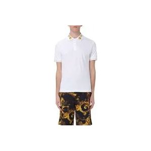 Versace Polo Hemden , White , Heren , Maat: XL