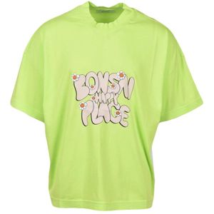 Bonsai, Heren, Tops, Groen, Maat: L Katoen,