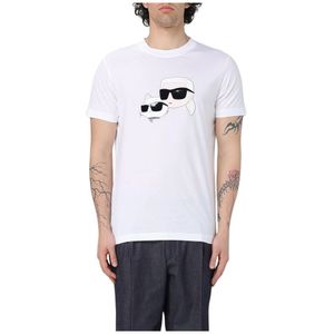 Karl Lagerfeld, Heren, Tops, Wit, Maat: XL