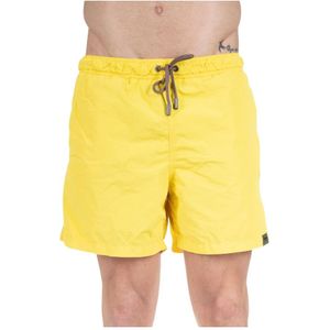 Aspesi, Heren, Badkleding, Geel, Maat: S Poliester,