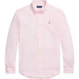 Polo Ralph Lauren, Heren, Overhemden, Roze, Maat: L Piqué,