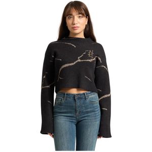 Richmond, Dames, Truien, Zwart, Maat: S Wol,