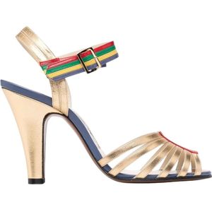 Ferragamo, Dames, Schoenen, Beige, Maat: 36 1/2 EU Leer,