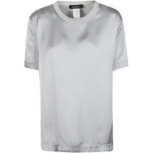 Fabiana Filippi, Dames, Tops, Grijs, Maat: M Katoen,