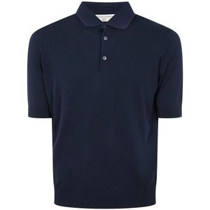 Filippo De Laurentiis, Heren, Tops, Blauw, Maat: 2XL Katoen,