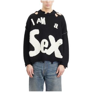 ©Saint M××××××, Heren, Truien, Zwart, Maat: L Wol,