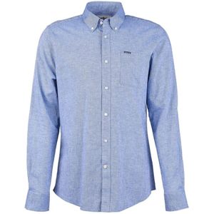 Barbour, Heren, Overhemden, Blauw, Maat: XL Katoen,