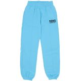 Nike, Dames, Broeken, Blauw, Maat: M Fleece,