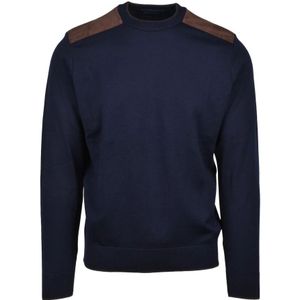 Paul & Shark, Heren, Sweatshirts & Hoodies, Blauw, Maat: M Wol,