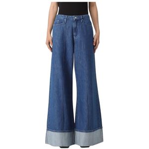 Karl Lagerfeld, Dames, Jeans, Blauw, Maat: W28 Denim,