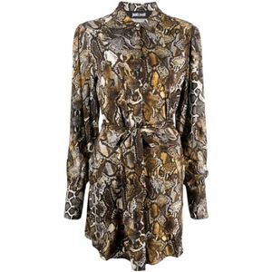 Just Cavalli, Dames, Jurken, Veelkleurig, Maat: XS