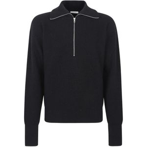 Lemaire, Heren, Truien, Zwart, Maat: M Wol,