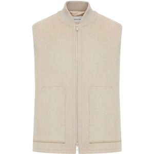 Lardini, Heren, Jassen, Beige, Maat: XL Wol,