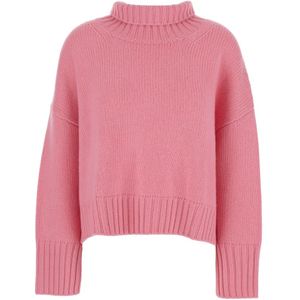 Soft Goat, Dames, Truien, Roze, Maat: M Kasjmier,