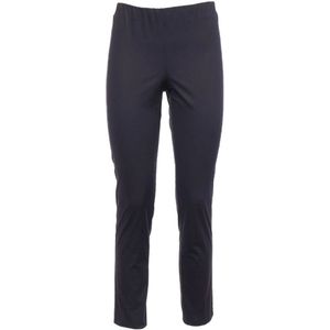 Le Tricot Perugia, Dames, Broeken, Blauw, Maat: 2XL Katoen,