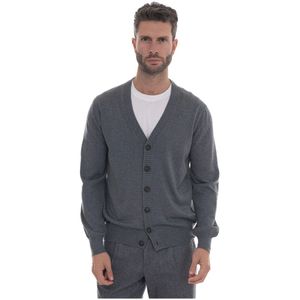 Gran Sasso, Heren, Truien, Grijs, Maat: M Wol,