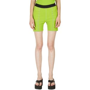 Coperni, Dames, Korte broeken, Groen, Maat: XS Jersey,