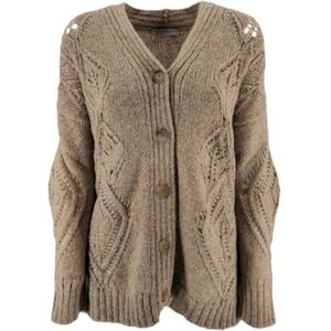 D.Exterior, Dames, Truien, Bruin, Maat: XS