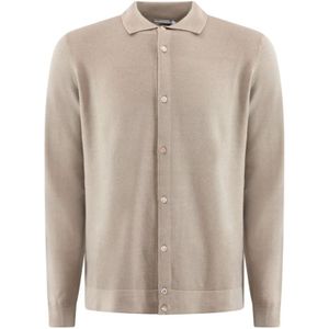 Jacob Cohën, Heren, Truien, Beige, Maat: XL