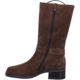 GABOR - Kuitlaarzen - Bruin - Leer - Blokhak - Ritssluiting