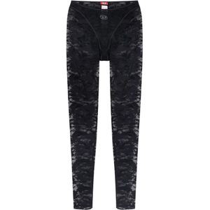 Diesel, Dames, Broeken, Zwart, Maat: L