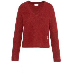 Hést, Dames, Truien, Rood, Maat: L Wol,