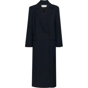 InWear, Dames, Mantels, Blauw, Maat: M Wol,