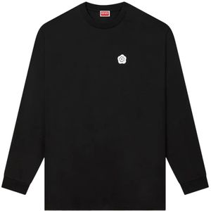 Kenzo, Heren, Tops, Zwart, Maat: L Katoen,