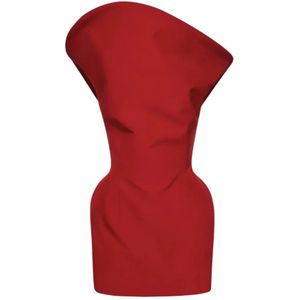 Magda Butrym - Jurk - Rood