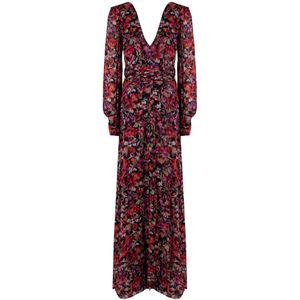 Patrizia Pepe, Dames, Jurken, Rood, Maat: S